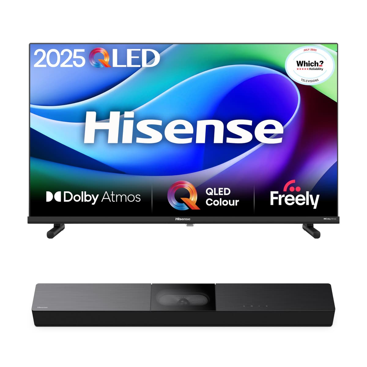 Hisense 32 Inch 32E4QTUK HD LED TV 2025 - Direct Lit LED, Dolby Audio, Natural Colour Enhancer, Games and Sports with Freely, Disney+, YouTube, Netflix — view 18