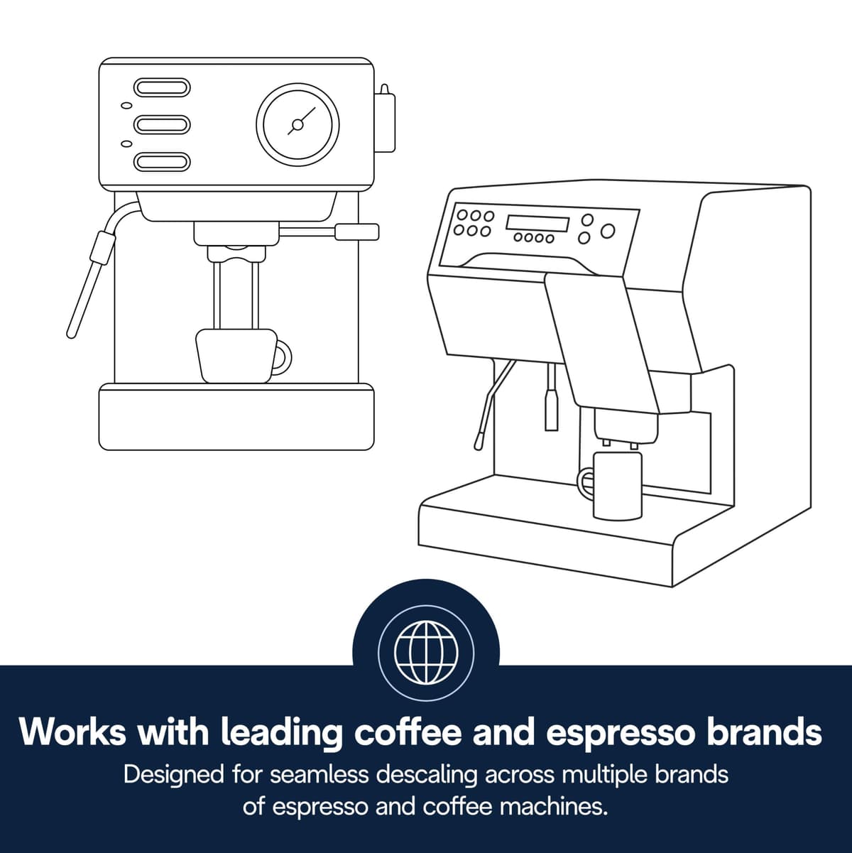 De'Longhi EcoDecalk Descaler DLSC500, 5 Decalcification Doses, Coffee Machine Descaler, Coffee Machine Maintenance Accessory, Plant-Based Ingredients, Bottle with 5 Doses, 500ml — view 6