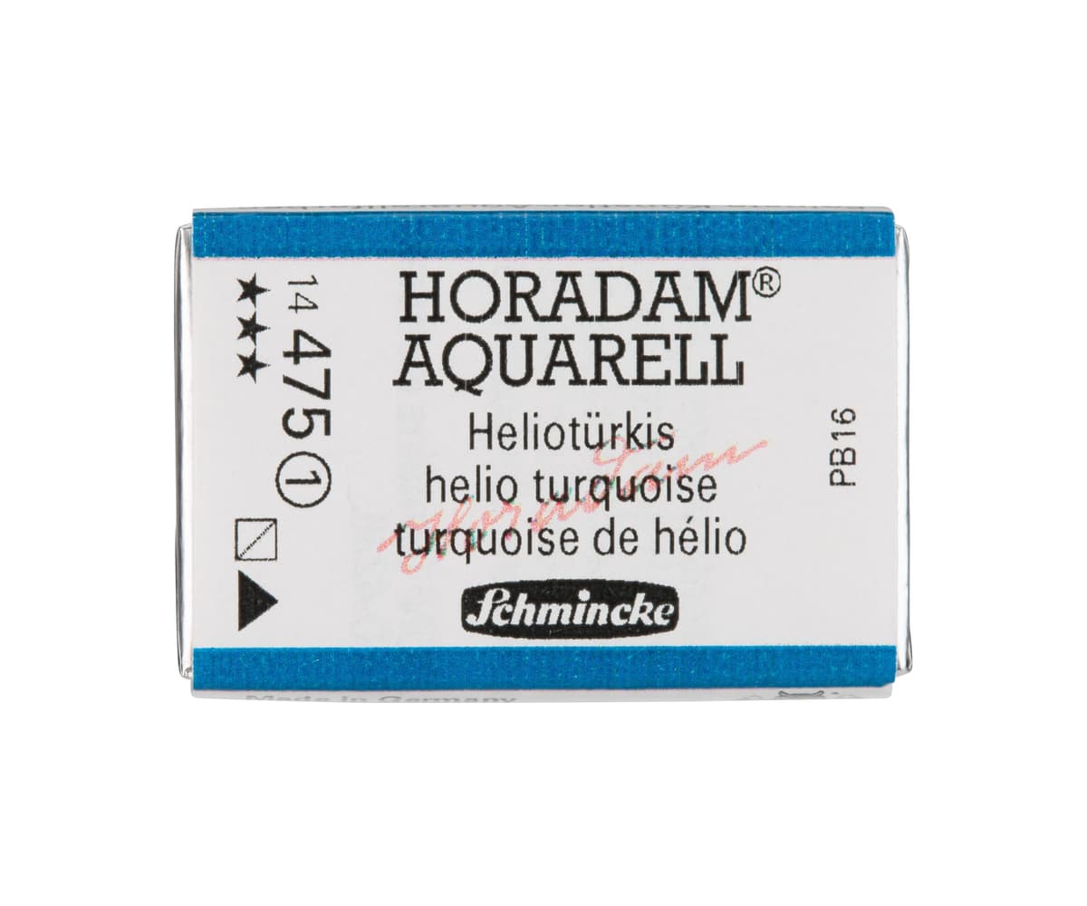 Schmincke - HORADAM® AQUARELL - acuarelas para artistas, turquesa cobalto - 15 ml — view 142