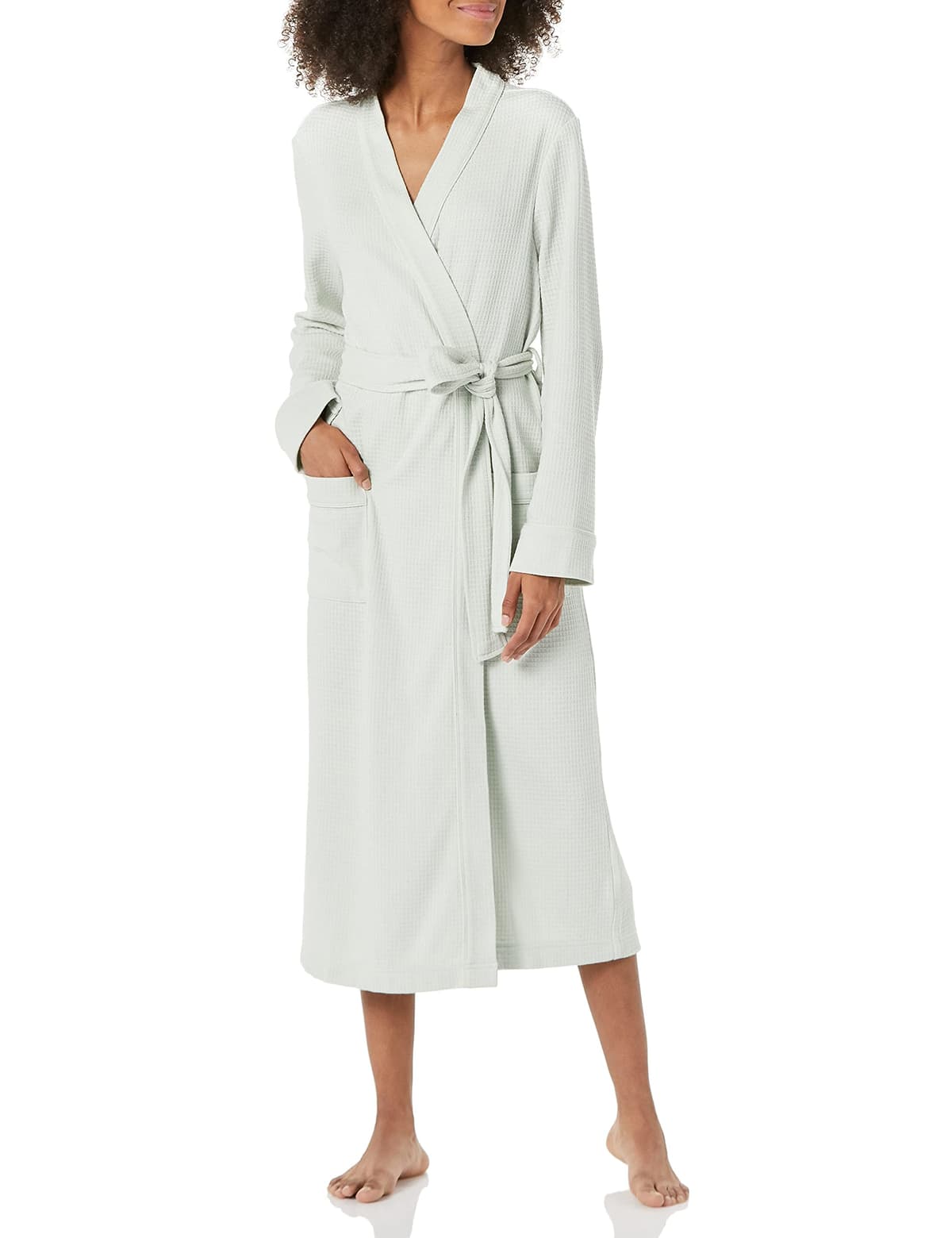 Amazon Essentials Women's Lightweight Waffle Full-Length Robe (Available in Plus Size) — view 16