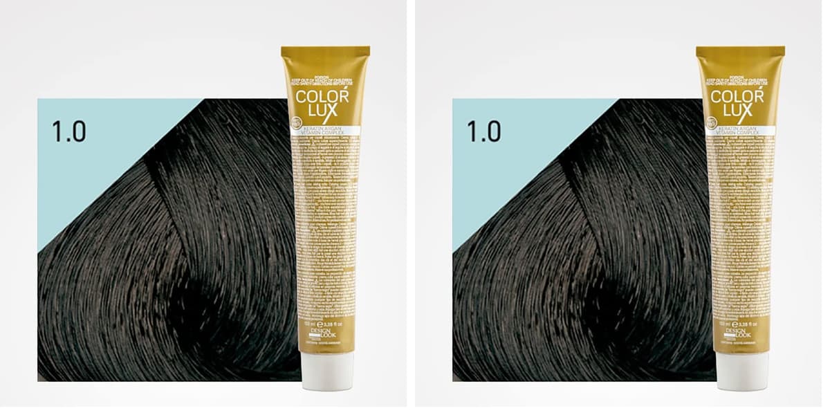 DESIGN LOOK Tinte Color Lux 1.0 Negro 100ML, Estandar — view 29