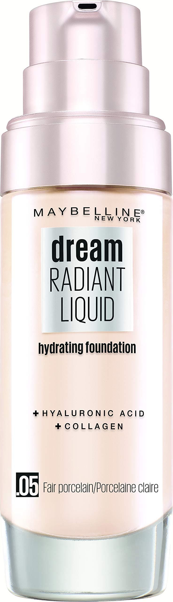 Maybelline Foundation, Dream Radiant Liquid Hydrating Foundation with Hyaluronic Acid and Collagen - Lightweight, Medium Coverage Up to 12 Hour Hydration, 30 Sand — view 22