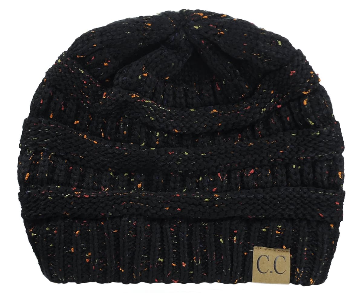 Warm Chunky Soft Stretch Cable Knit Beanie Skully — view 64