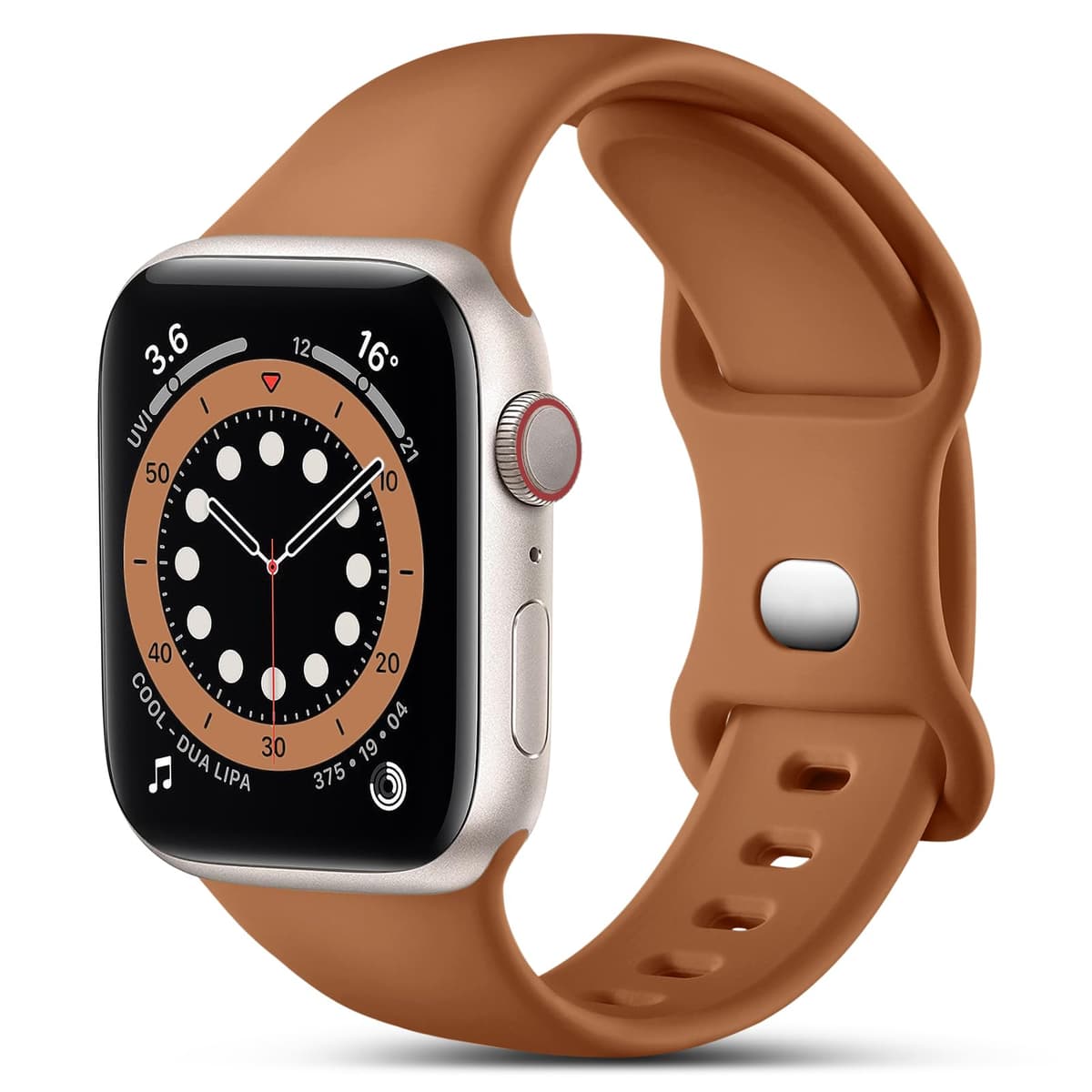 CeMiKa Compatible with Apple Watch Strap 41mm 40mm 38mm 42mm, Silicone Sport Band Replacement Straps Compatible with Apple Watch Series 11 10 9 8 7 6 5 4 3 2 1 SE SE3/iwatch Strap, Black — view 19
