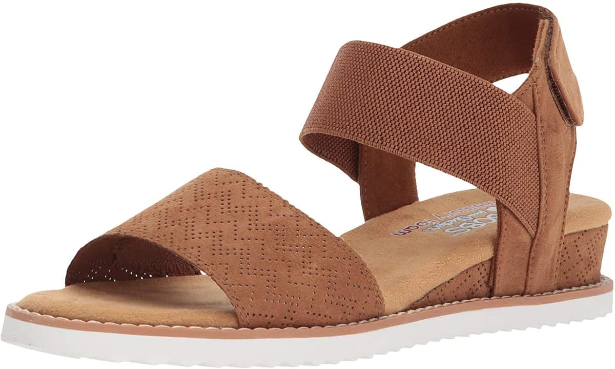 Skechers Desert Kiss 31440, Sandalia con Pulsera Mujer — view 15