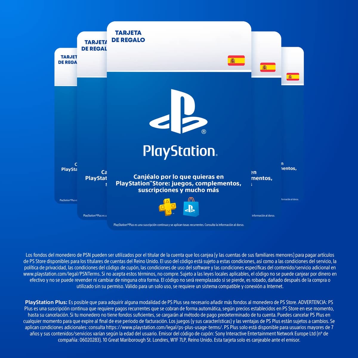60€ PlayStation Store Tarjeta Regalo | Cuenta española [Código por correo] — view 2