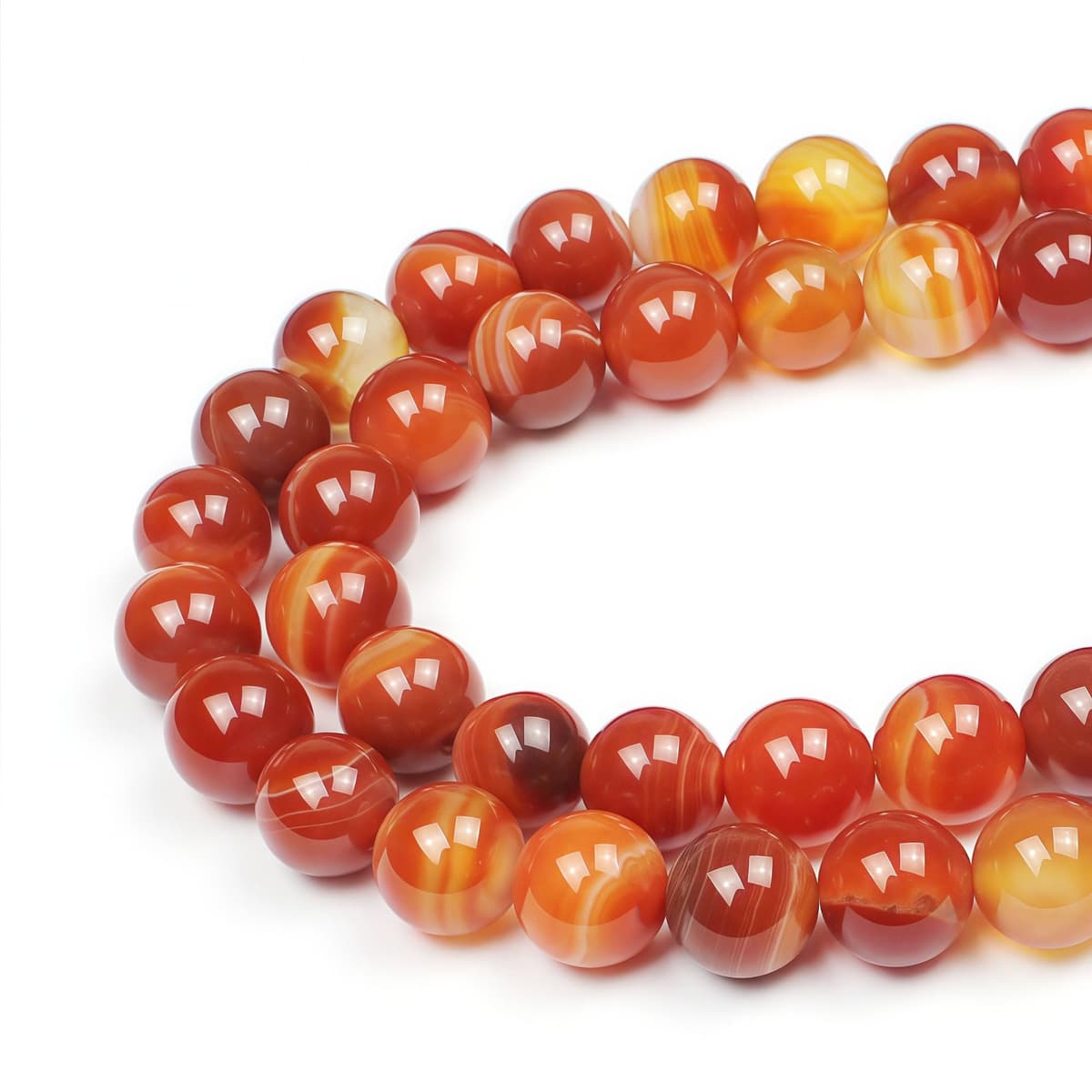 MJDCB 6mm 60 piezas Cuentas de Piedra Cuarzo Rosa Redondas Sueltas Piedras Semipreciosas Naturales para Hacer Joyas Pulseras Collares — view 20
