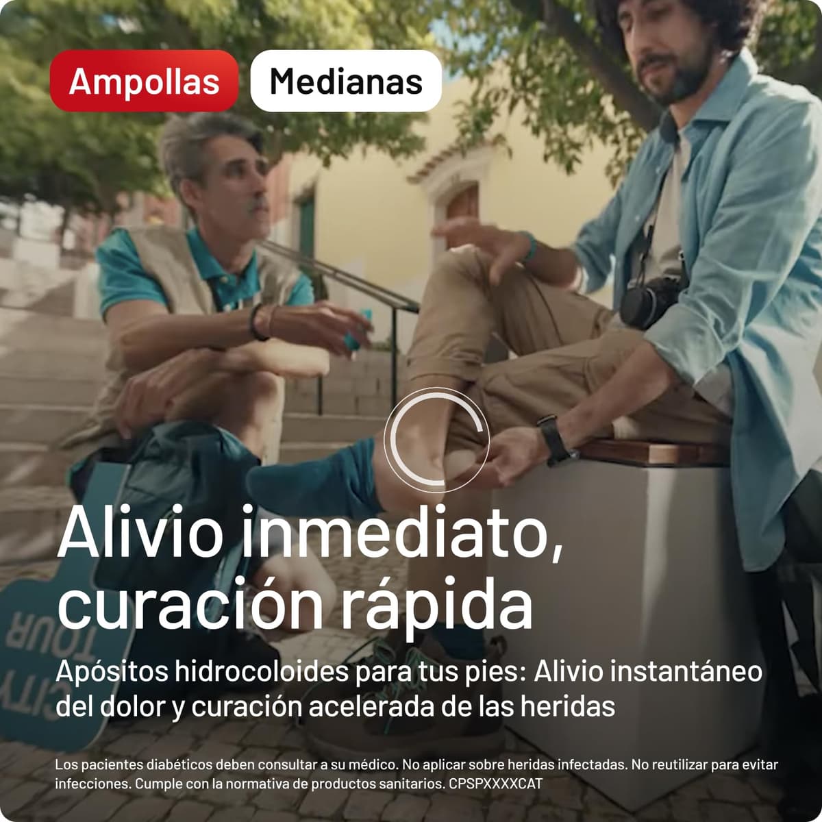COMPEED Ampollas Medianas, Protección Contra Rozaduras, Pack 10 uds — view 2