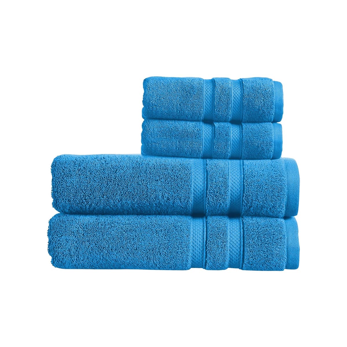 Christy Chroma Bath Towels | Set of 2 | Highly Absorbent Heavyweight 675GSM | Bold and Bright | Soft Velvety Smooth Bathroom Shower Towels | 100% Cotton | Sustainably Made | Ash Grey — view 133