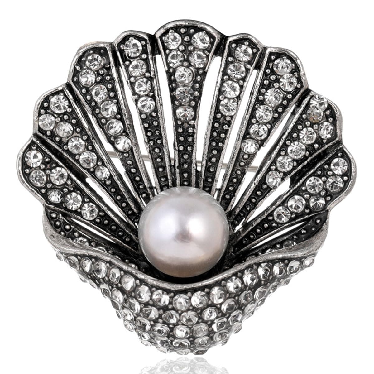 FAIRYGATE Anti Exposure Fixed Brooches Women Unisex Vintage Rhinestone Office Party Brooch Pins Lapel Pin Dress Suit Accessories Boutonniere — view 40