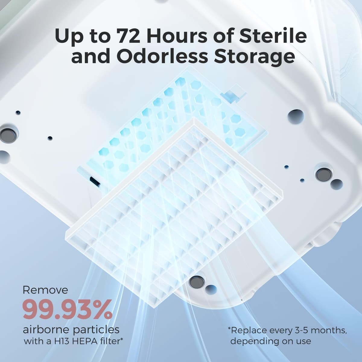 Momcozy KleanPal Pro Baby Bottle Washer, Steriliser & Dryer - All-in-One Cleaning Machine for Bottles, Breast Pump Parts & Baby Essentials - Time-Saving & Effortless Care — view 7