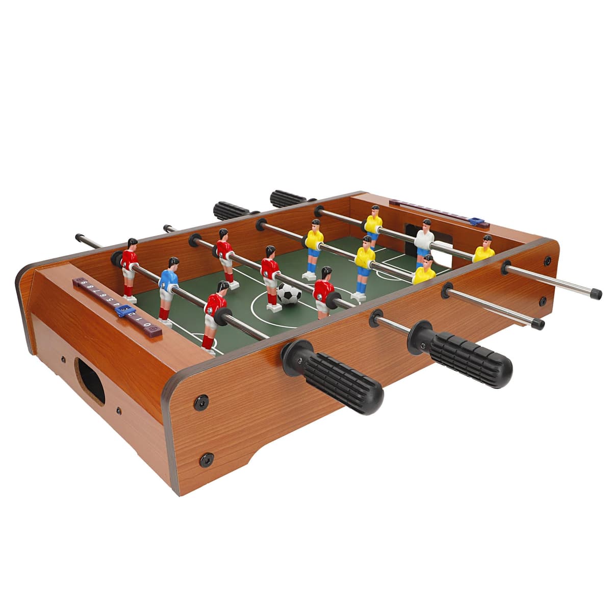 ColorBaby 85435 Mesa de futbolín Infantil, 60x32x14 cm, 2 Jugadores, Marcadores manuales, De Madera Resistente, Juegos de Mesa, Futbolines para niños, 6 años y mas — view 10