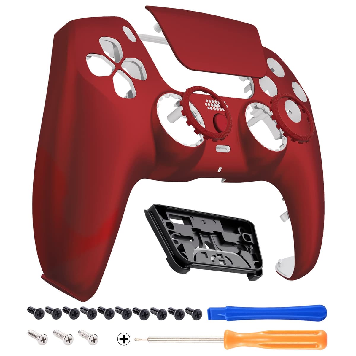 eXtremeRate Luna Rediseñado Carcasa Frontal con Panel Táctil Compatible con ps5 BDM-010 BDM-020 BDM-030 BDM-040 Carcasa Delantera Placa Frontal Funda Portectora Compatible con ps5(Efectivo de $100) — view 37