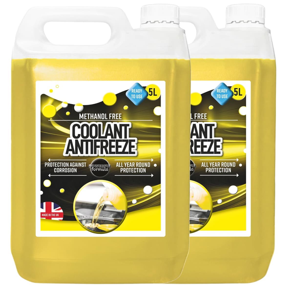 STORM TRADING GROUP 5L Coolant Antifreeze Engine Protection From Freezing, Overheating & Corrosion Smooth Performance Year-Round Ready To Use (1) — view 3