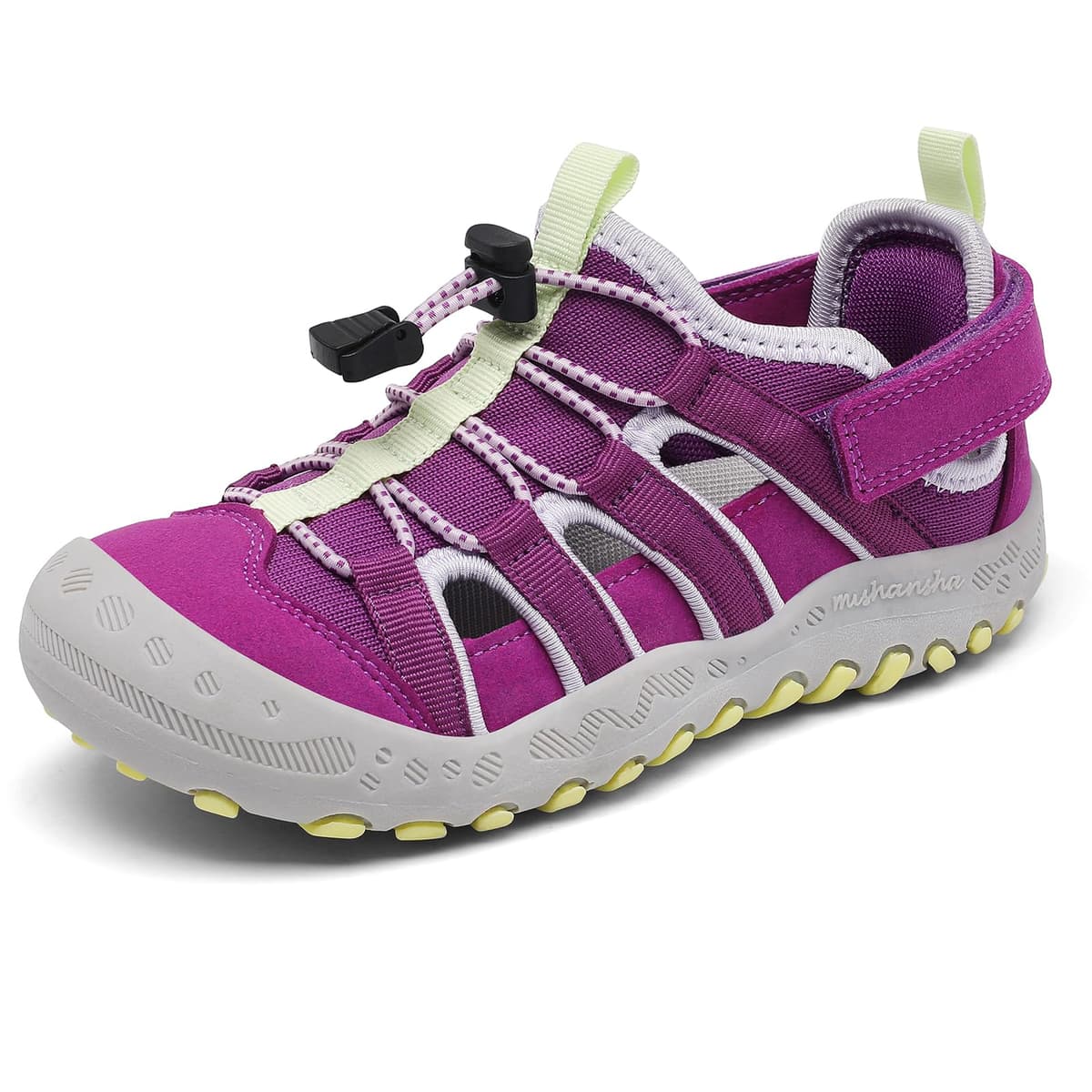 Mishansha Sandalias Deportivas para Niños con Puntera Cerrada Zapatos de Verano para Playa Senderismo Sandalias Tallas 26-38 — view 10