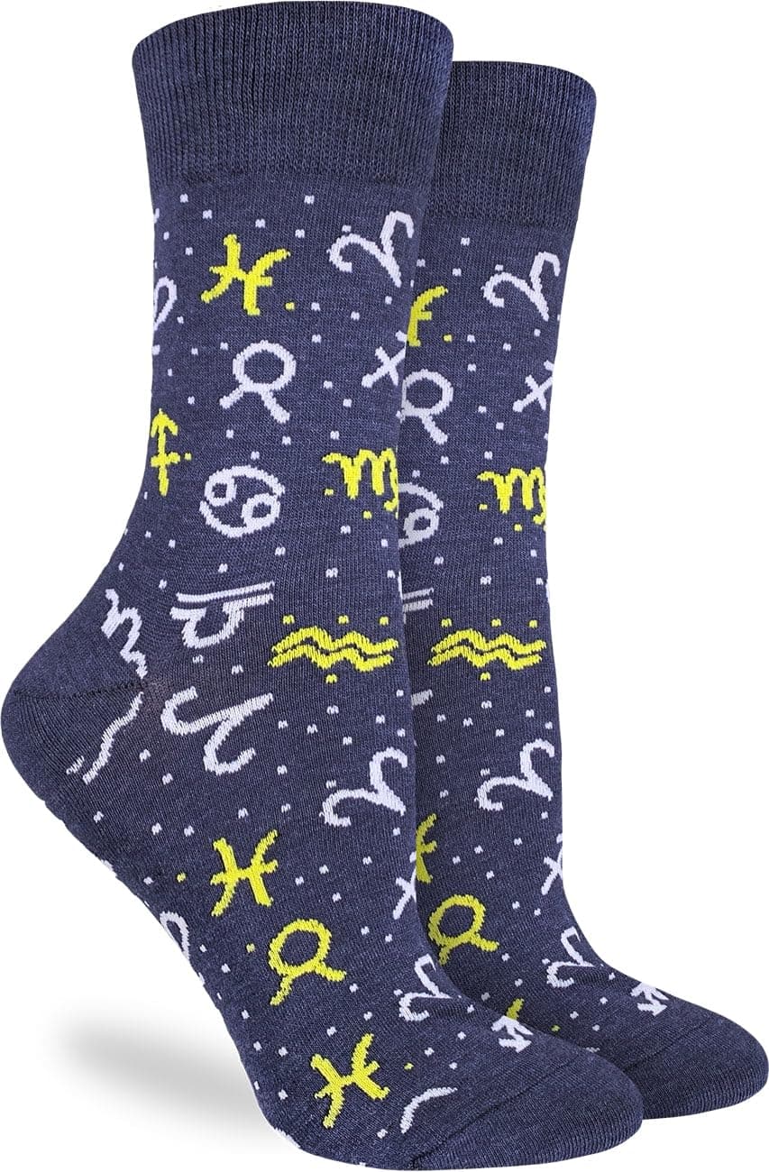 Good Luck Sock Women's Floral Dinosaurs Socks, Shoe Size 5-9 — view 190