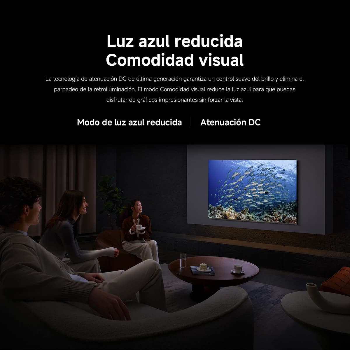 XIAOMI TV F 65, 65 Pulgadas (165 cm), 4K UHD, Smart TV, Fire OS8, Control por Voz Alexa, HDR10, MEMC, Modo Game Boost 120Hz,2GB+32GB, Compatible con Apple AirPlay — view 8
