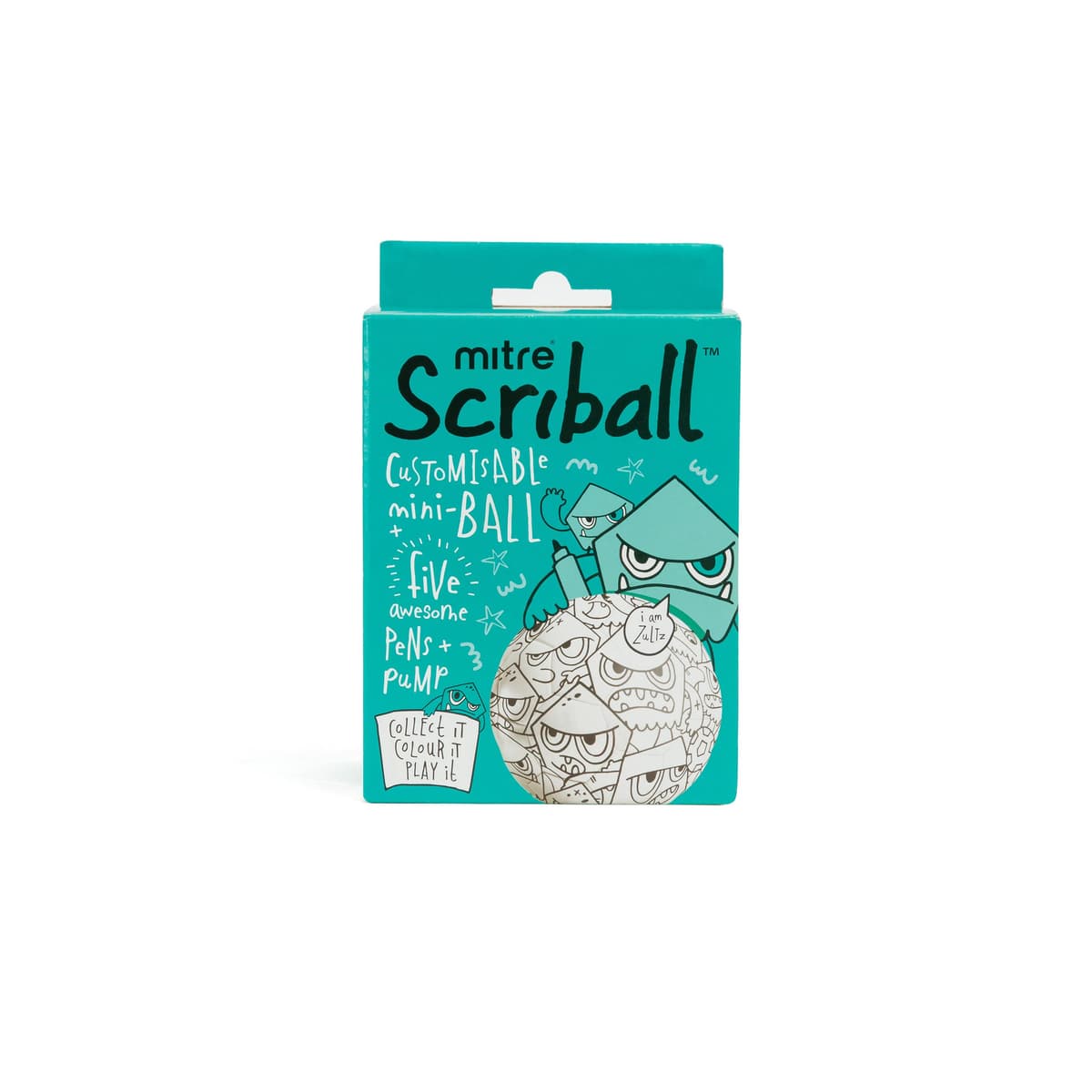 Mitre Scriball Ooodles | Customizable Mini Football For All Occasions Football — view 7