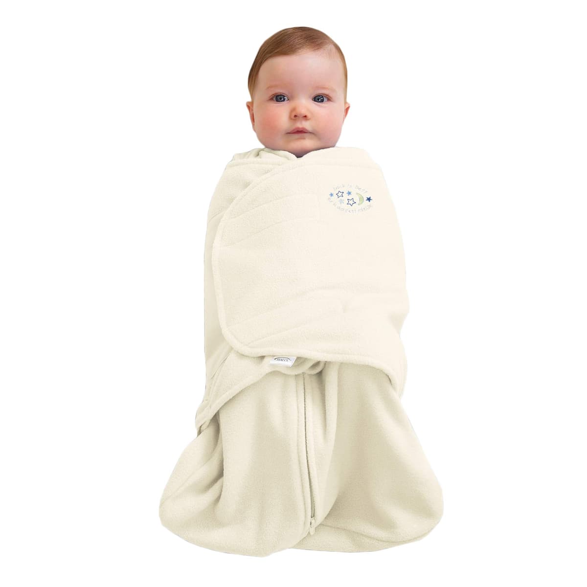 HALO Micro-Fleece Sleepsack Swaddle, 3-Way Adjustable Wearable Blanket, TOG 3.0, Confetti, Newborn, 0-3 Months — view 33