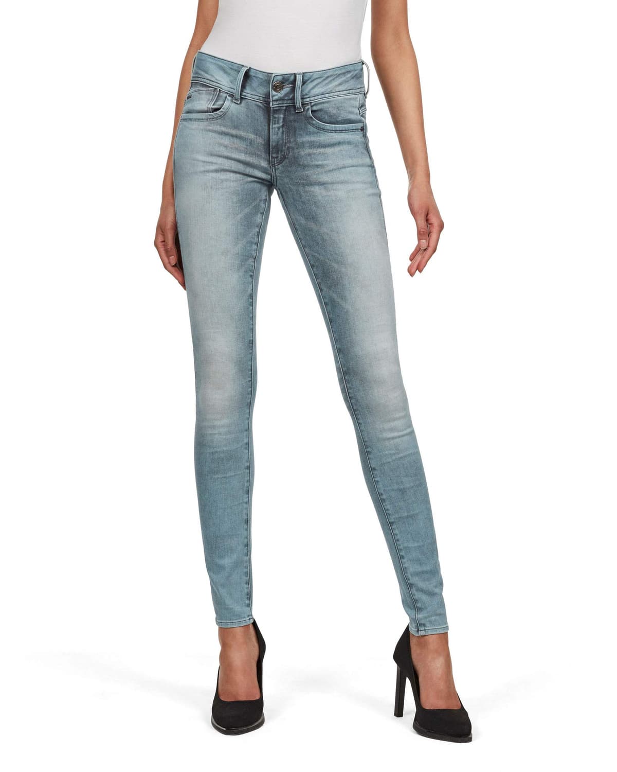G-Star Lynn Mid Skinny Jeans - Vaqueros Mujer — view 31