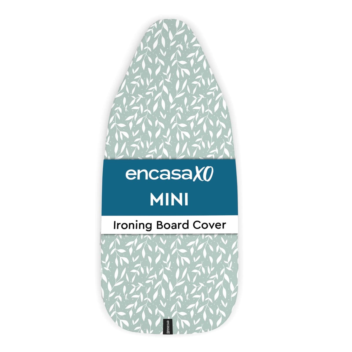 Encasa XO Ironing Board Covers and pad 125x46 cm- Thick 3mm Felt Padding, Drawstring Tightening & Lock, Heat Reflective, Scorch & Stain Resistant, for Wide Ironing Board - Big Leaves Green — view 24