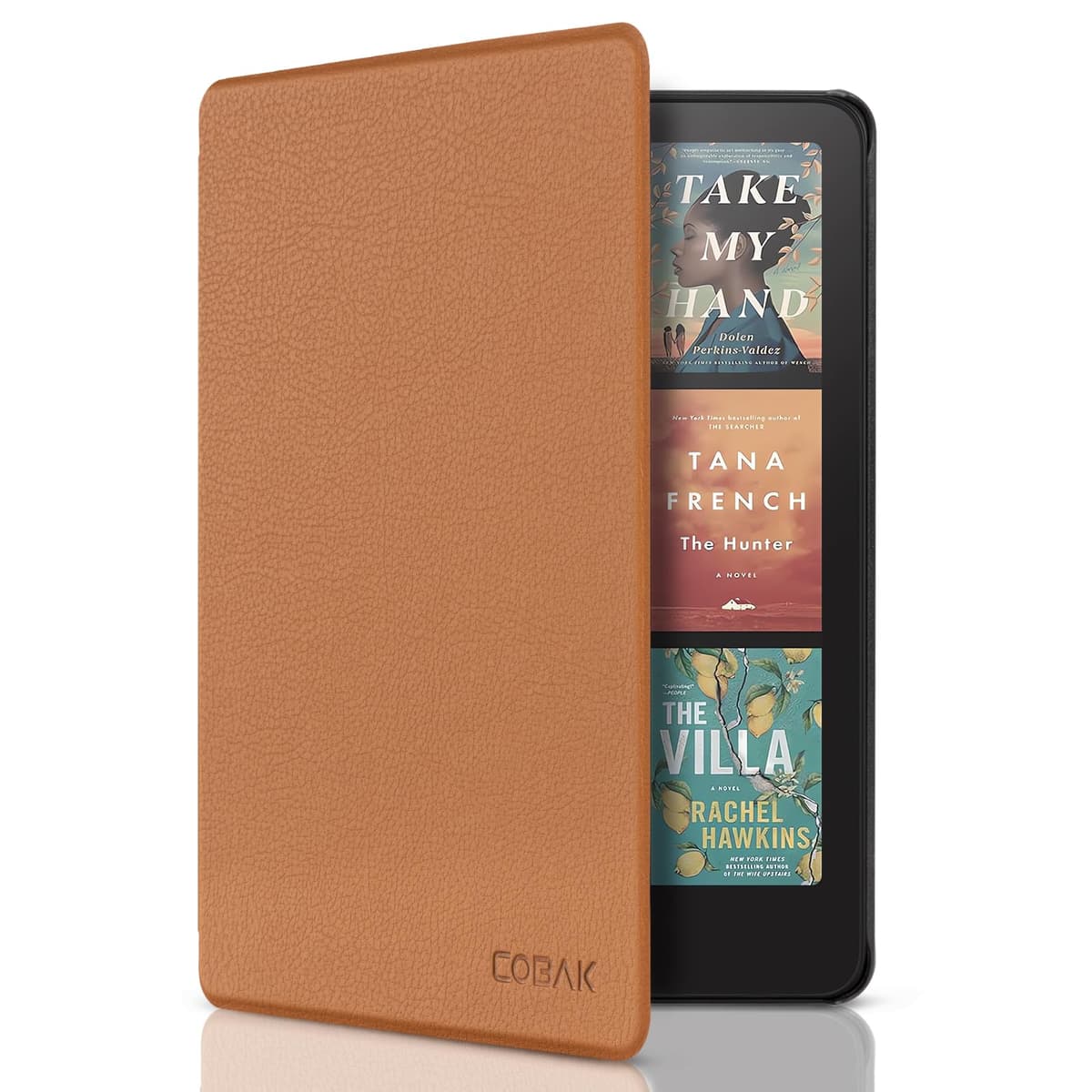CoBak Case for All-New 7" Kindle Paperwhite(12th generation–2024)/Colorsoft Signature Edition(1st gen–2024)/Signature Edition(12th gen–2024) - PU Leather Cover with Auto Sleep/Wake, Jade — view 26