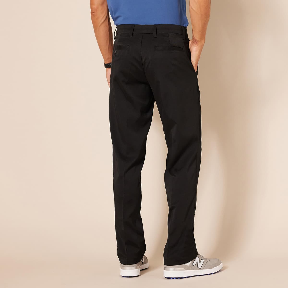 Amazon Essentials Pantalón de Golf Elástico de Ajuste Clásico - Colores interrumpidos Hombre — view 2