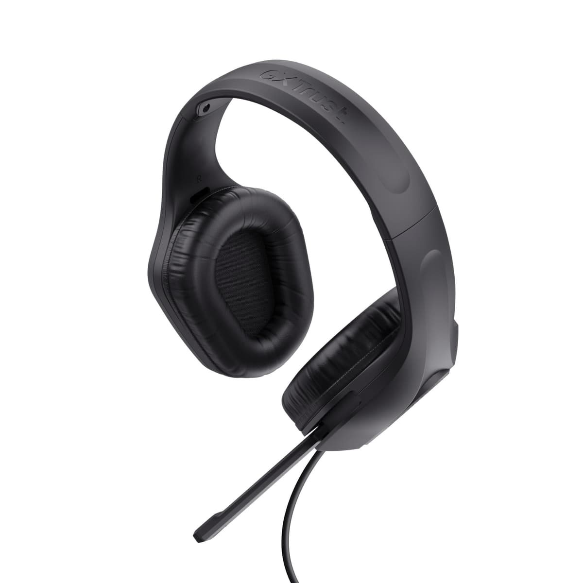 418 Rayne Lightweight Gaming Headset for PC Xbox PS4 PS5 Switch Mobile, 50mm Drivers, 3.5mm Connection, Foldable Microphone, 2m Over-Ear Wired Headphones, Black — view 15