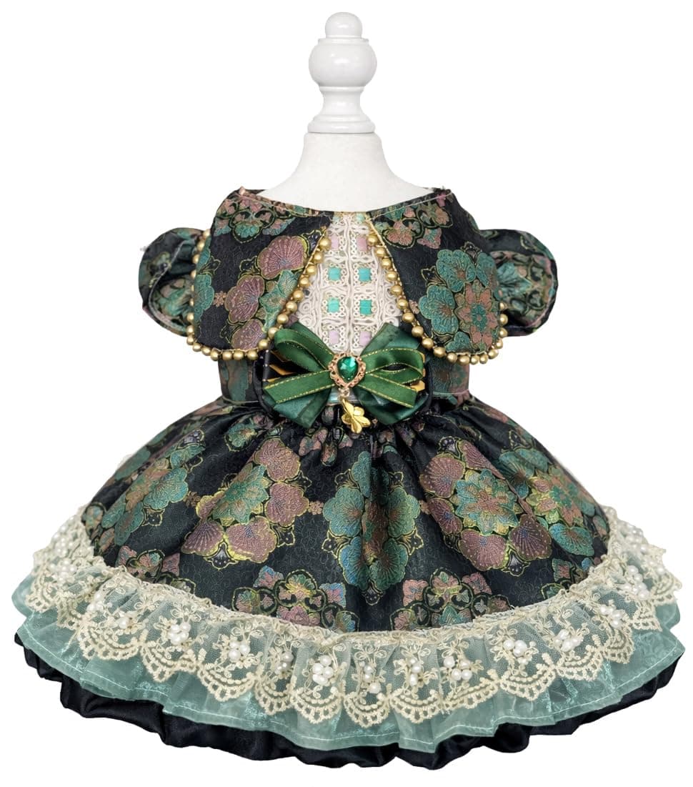 MaruPet Fashion Sweet Puppy Dog Chiffon Princess Dress for EXTRAL Small and Small Dog Pink S — view 26