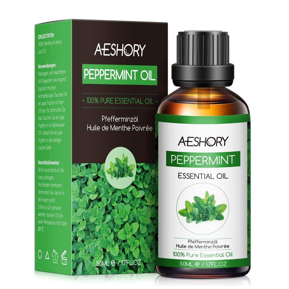 AESHORY Aceite Esencial de Rosa 50ML, Natural Aceite de Aromaterapia de Rosa, Aceites de Fragancia Premium para Humidificador, Masaje, Baño, Cuidado la Piel, Relajación y Calma — view 16