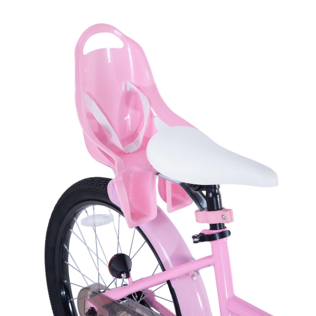 JOYSTAR Bicicleta infantil Zinnia de 14/16/20 pulgadas para niñas de 2 a 11 años, bicicleta para niña con ruedas estabilizadoras, pancarta y serpentinas — view 3