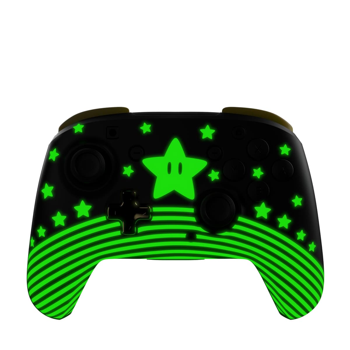 Turtle Beach Rematch Super Mario Star Mando de juego inalámbrico para Nintendo Switch, también funciona con Nintendo Switch 2 (El botón C no está en este controlador) — view 5
