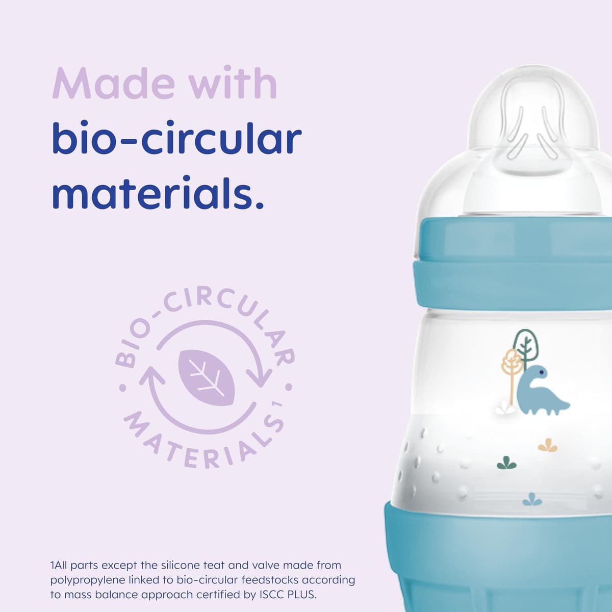 MAM Easy Start Anti-Colic Baby Bottles | 3 Pack (3 x 260) | Self-Sterlising Baby Milk Bottle | Medium Flow MAM Teats Size 2 | Newborn Essentials | Linen (Various Designs) — view 11