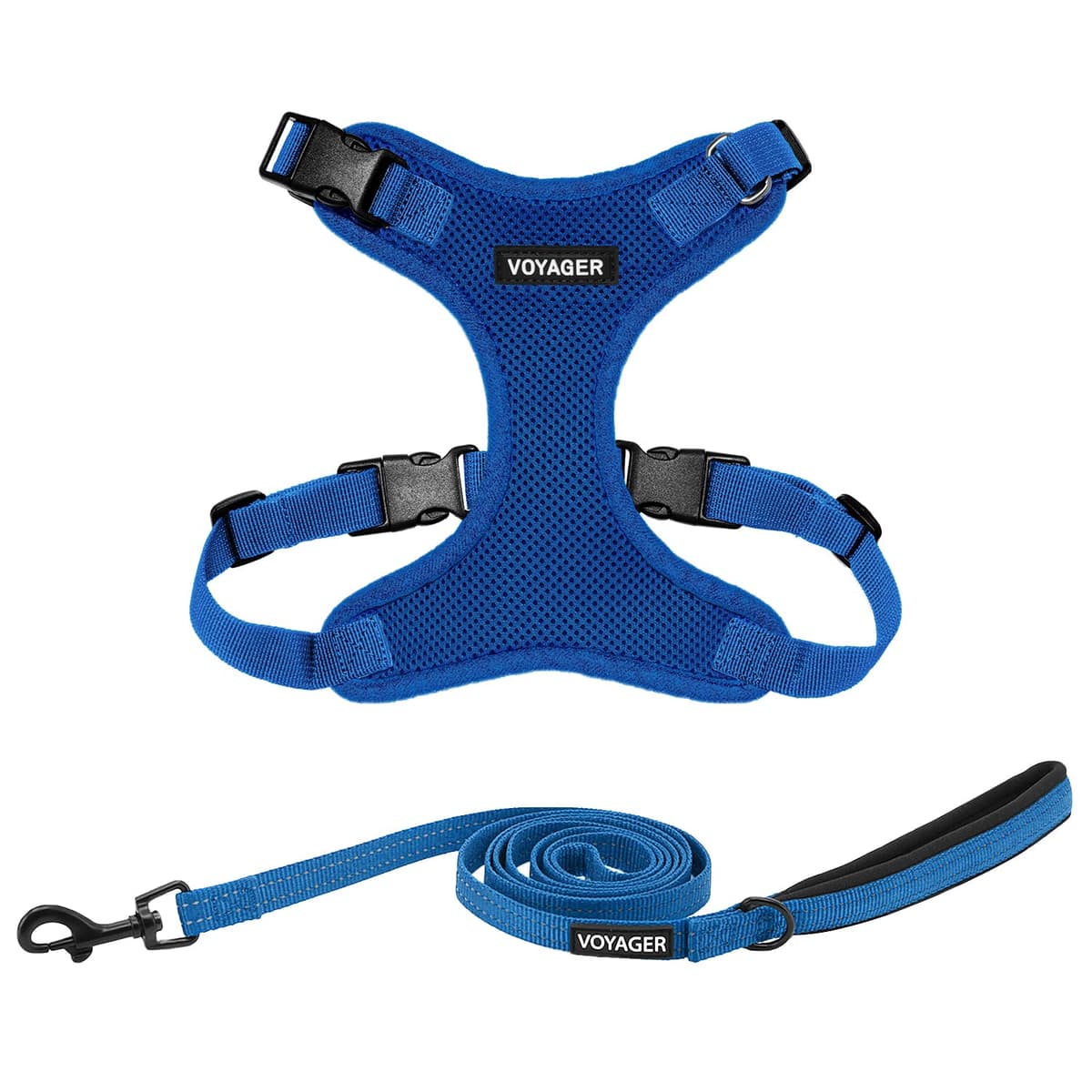 Best Pet Supplies Voyager Step-in Lock Pet Harness – All Weather Mesh, Adjustable Step in Harness for Cats and Dogs Turquoise (Matching Trim), XL (Chest: 22-36") — view 82