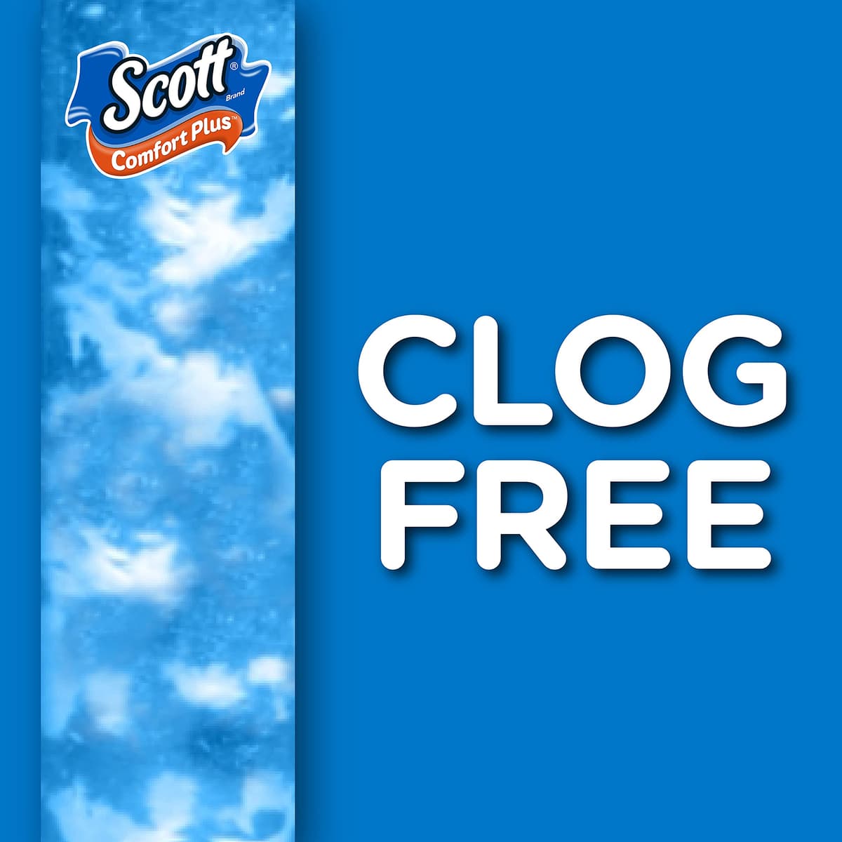 Scott Comfortplus Toilet Paper, Double Roll, Bath Tissue, 18 Count — view 25