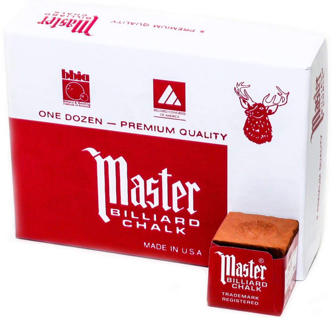Master/Taco de Billar Tiza de Billar, 12 Cubos — view 7