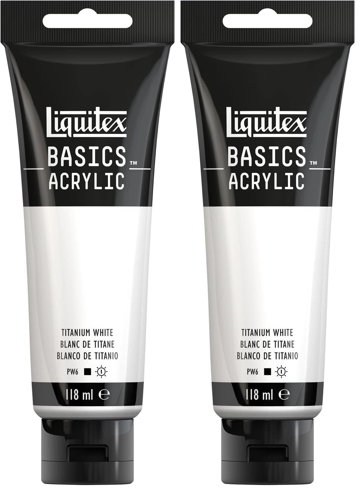 LIQUITEX Basics Acrylic Paint, Mars Black, 118 ml Tube — view 27