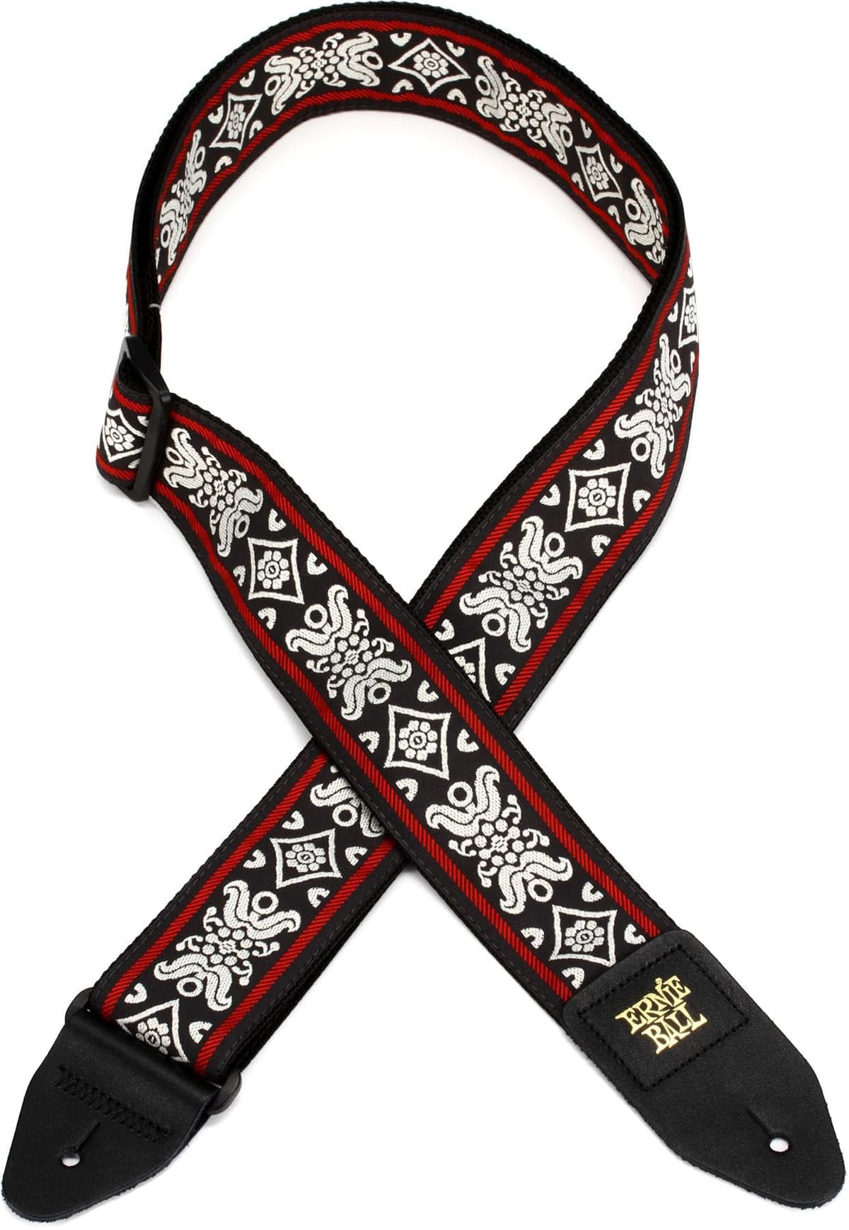 Ernie Ball - Correa para guitarra, Jacquard, diseño de Black Checkers — view 28