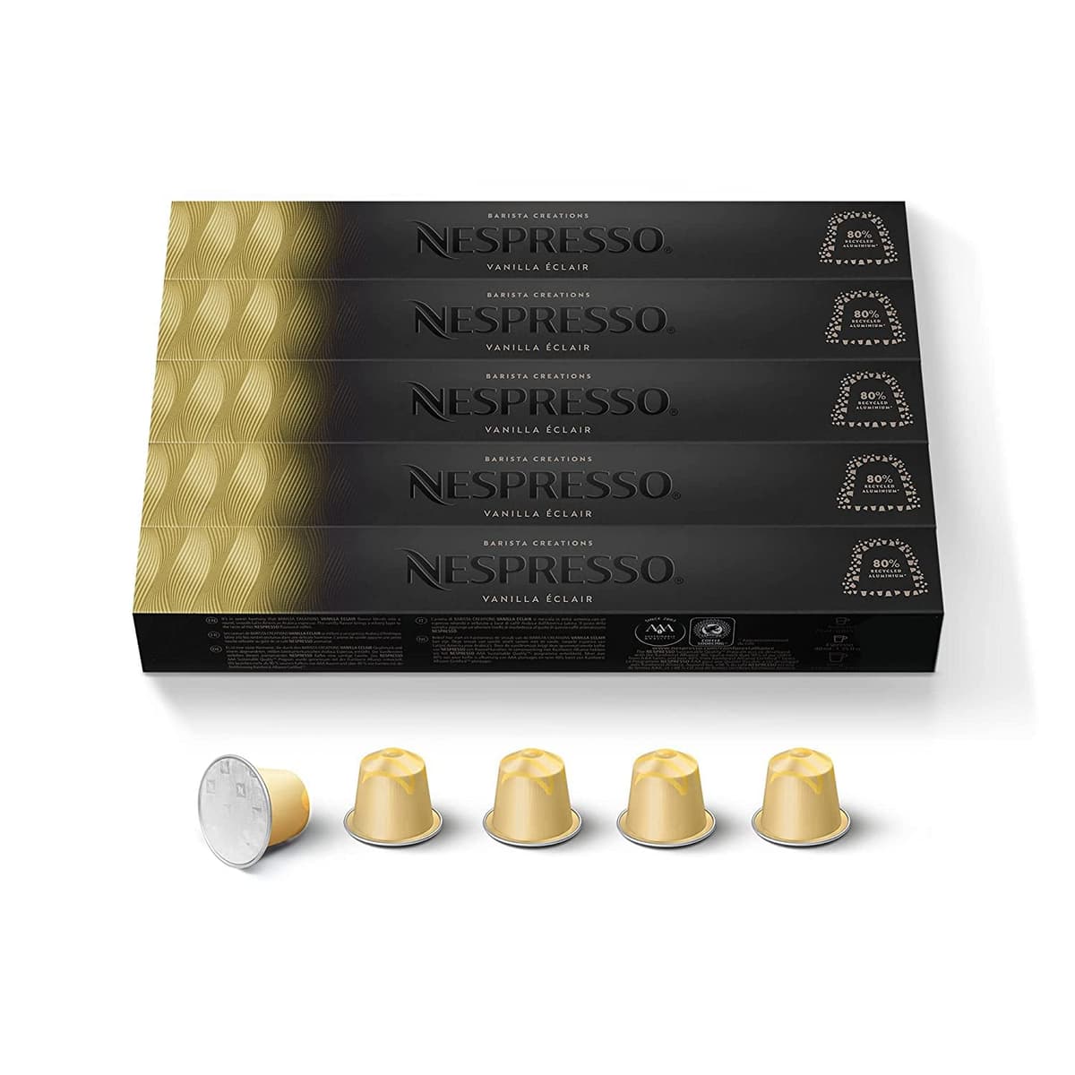 Nespresso Vertuo Double Espresso Selection Long Expiry Coffee Pods Capsules Chiaro Scuro 20 Pods 2 Sleeves — view 12