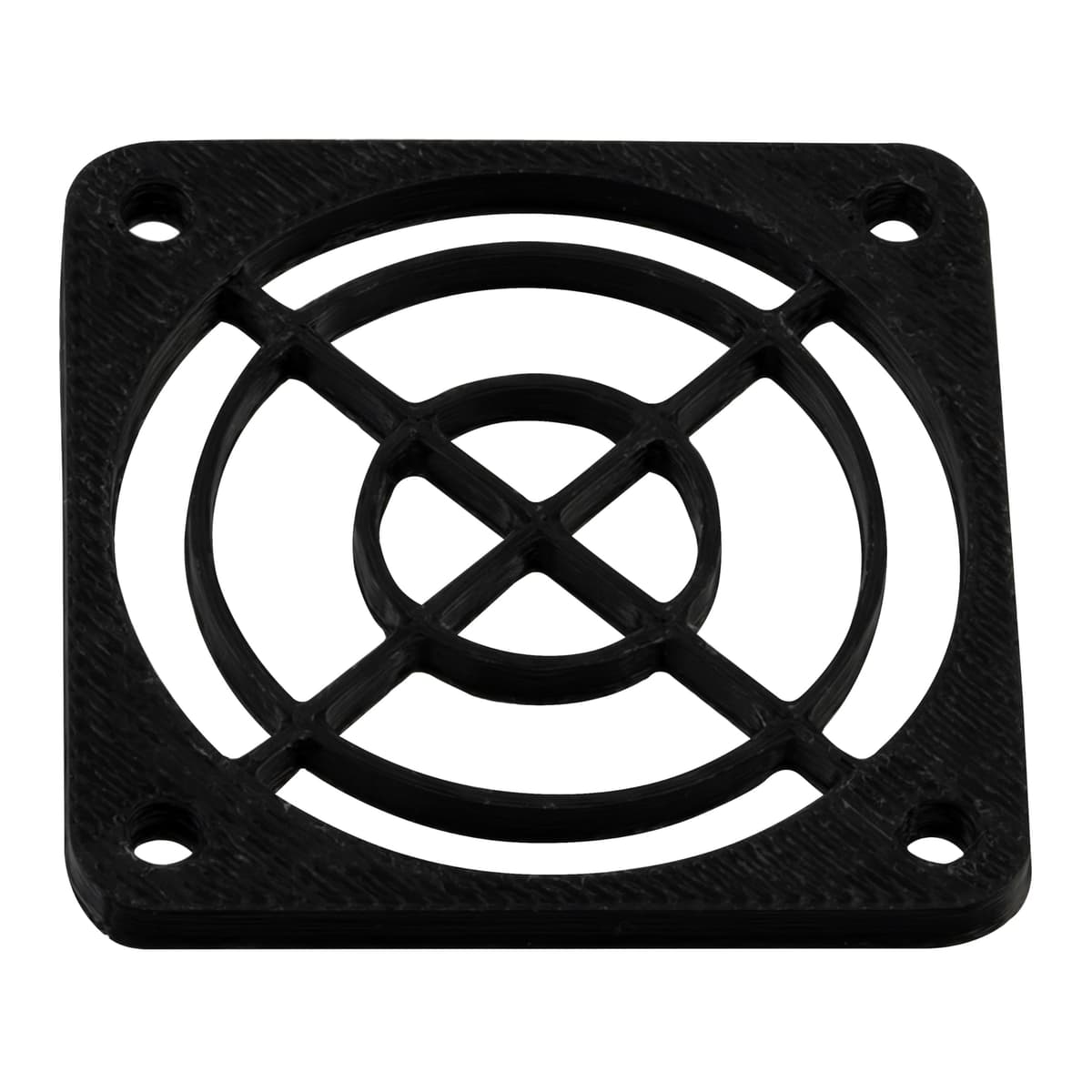 AERZETIX - Juego de 4 Rejillas de Ventilador de plástico 40x40 mm para Ordenador PC impresoras Equipos audiovisuales proyectores Multimedia | Color Negro