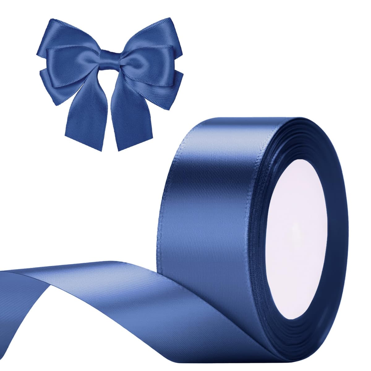 G2PLUS Baby Pink Satin Ribbons 10mm: Thick Fabric Gift Wrap Ribbons for Crafting, Party Decoration, 22m — view 61