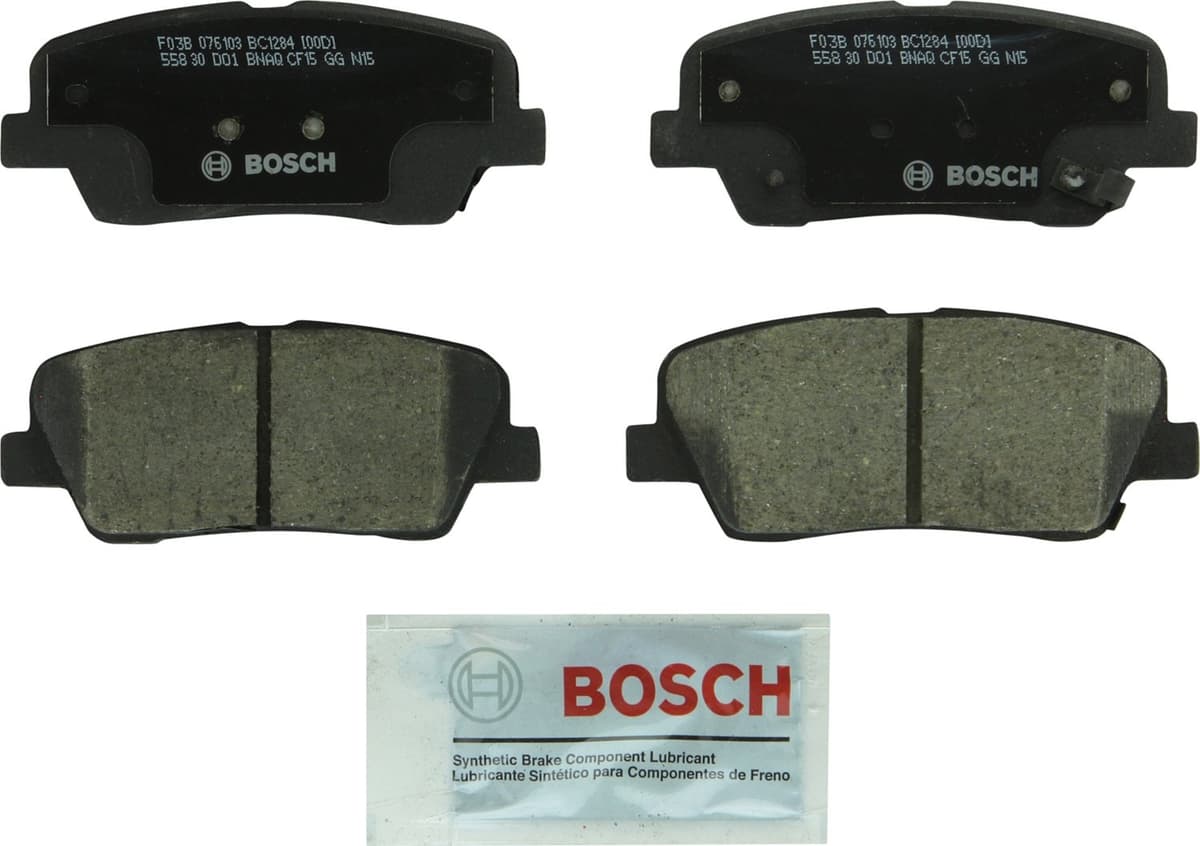 Bosch BC914 QuietCast Premium Ceramic Disc Brake Pad Set For: Acura ILX; Honda Accord, Civic, CR-V, Element, Fit, Front — view 94