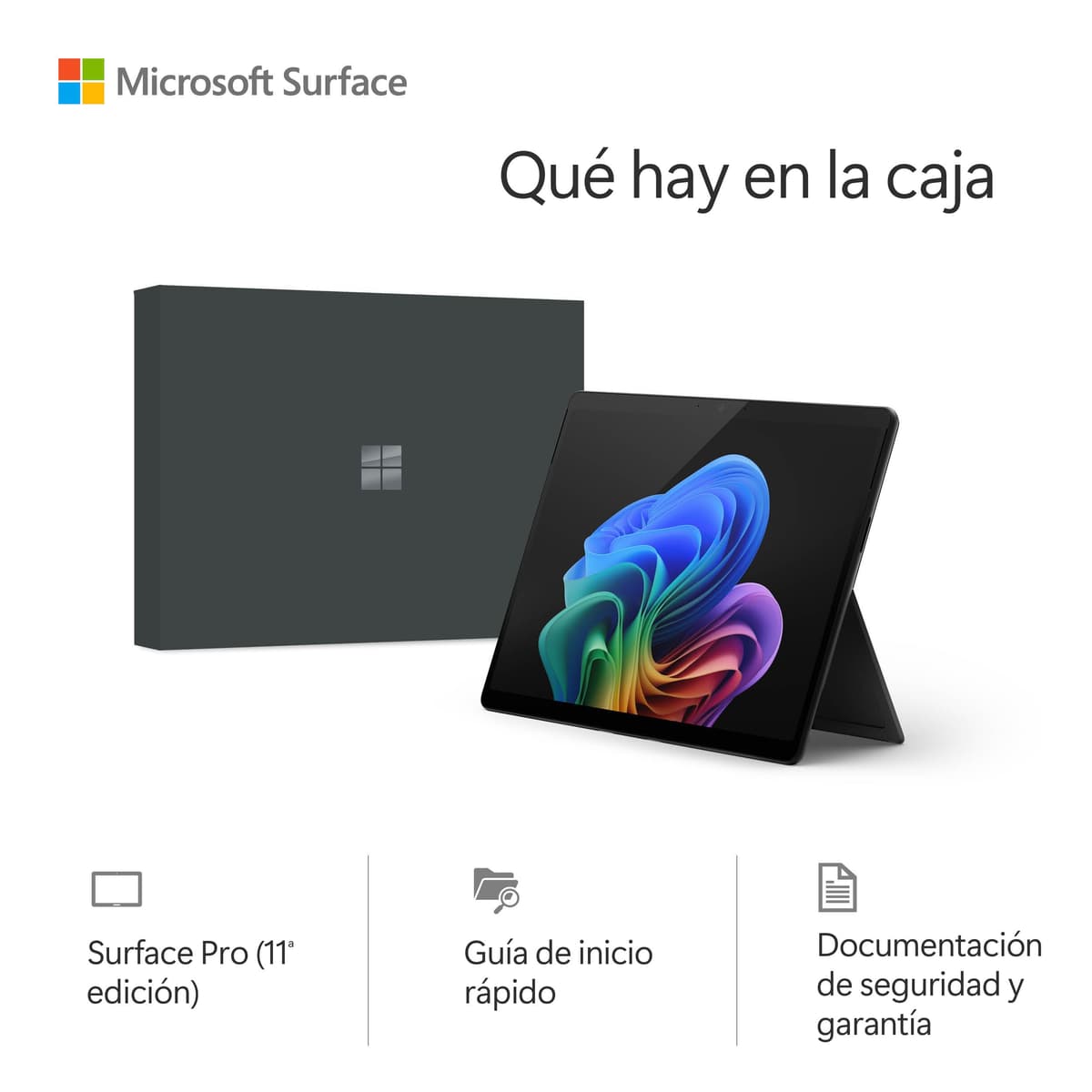 Microsoft Surface Pro (no Incluye el Cargador) | Copilot+ PC | Pantalla táctil OLED 13” | Snapdragon® X Elite | 16GB RAM | 1TB SSD | Último Modelo, 11a edición | Negro — view 4
