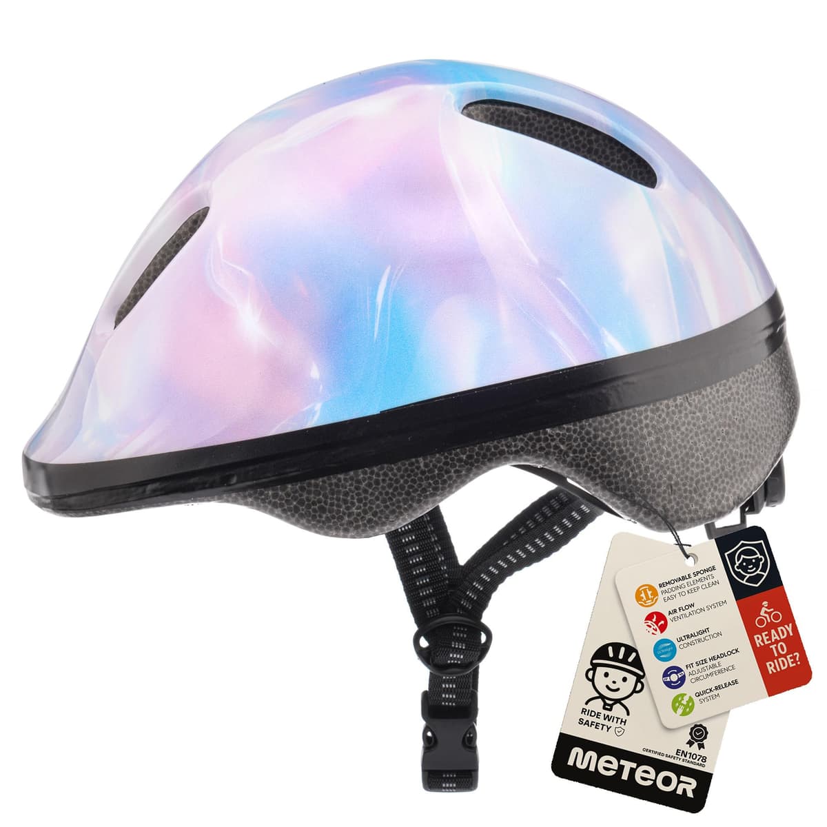 Casco Bicicleta para Niñas y Niños - Helmet Infantil de Bici para Ciclismo MTB Road Race Montaña BMX Carretera y Actividad Ciclista - Rolerskate Patines — view 17