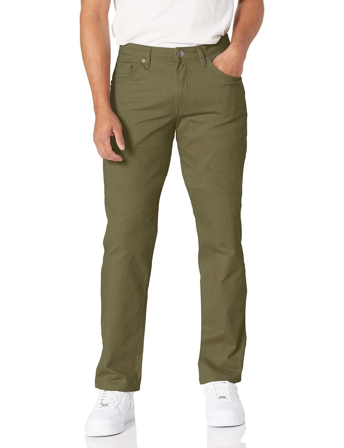 Amazon Essentials Men's Athletic-Fit 5-Pocket Stretch Twill Trouser (Available in Big & Tall) — view 12