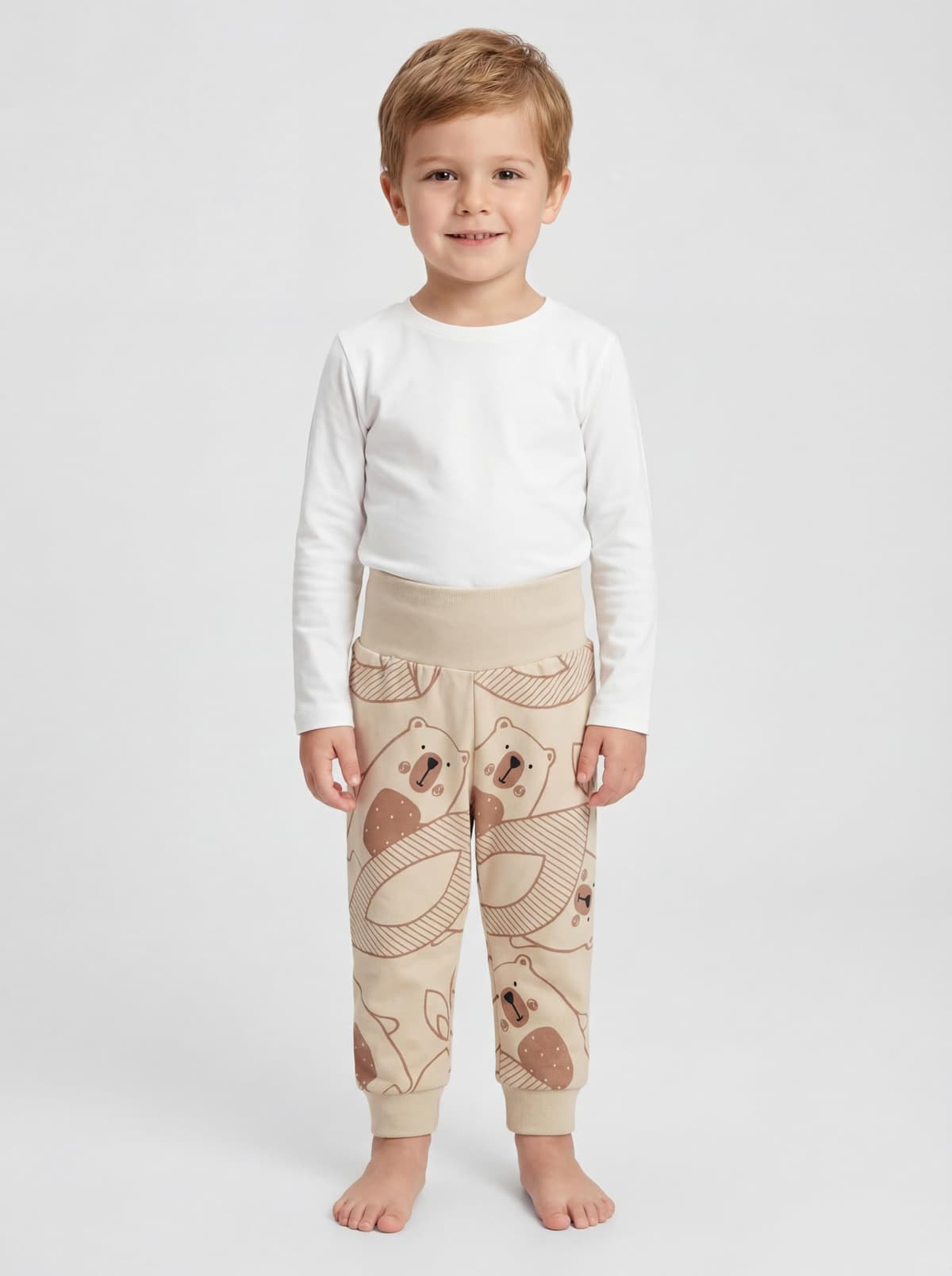 TupTam Pantalones Bebé 5 Unidades – Pantalón Algodón Suave para Bebé Niño y Niña, Certificación Oeko-Tex — view 3