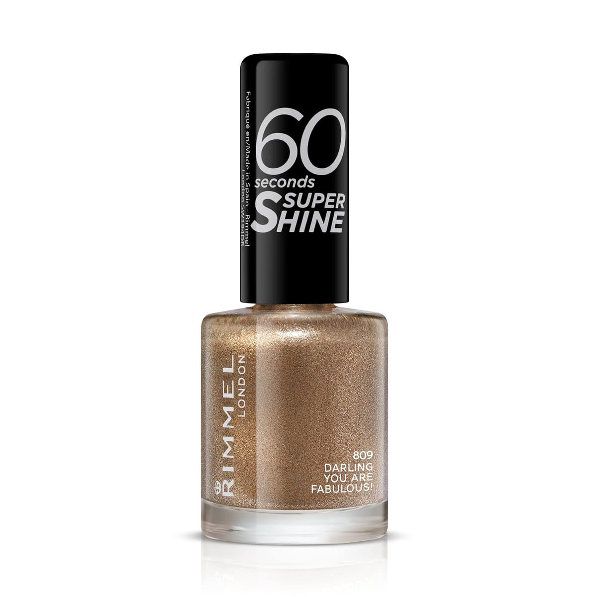 Rimmel London 60 Seconds Super Shine Nail Polish, 740 Clear, 8 ml — view 32