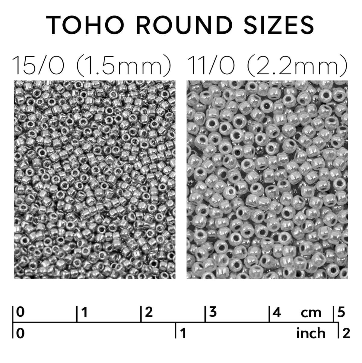 10g TOHO Seed Beads 8/0, Small Japan rocailles, #PF557 Gold Permanent Finish Starlight — view 2