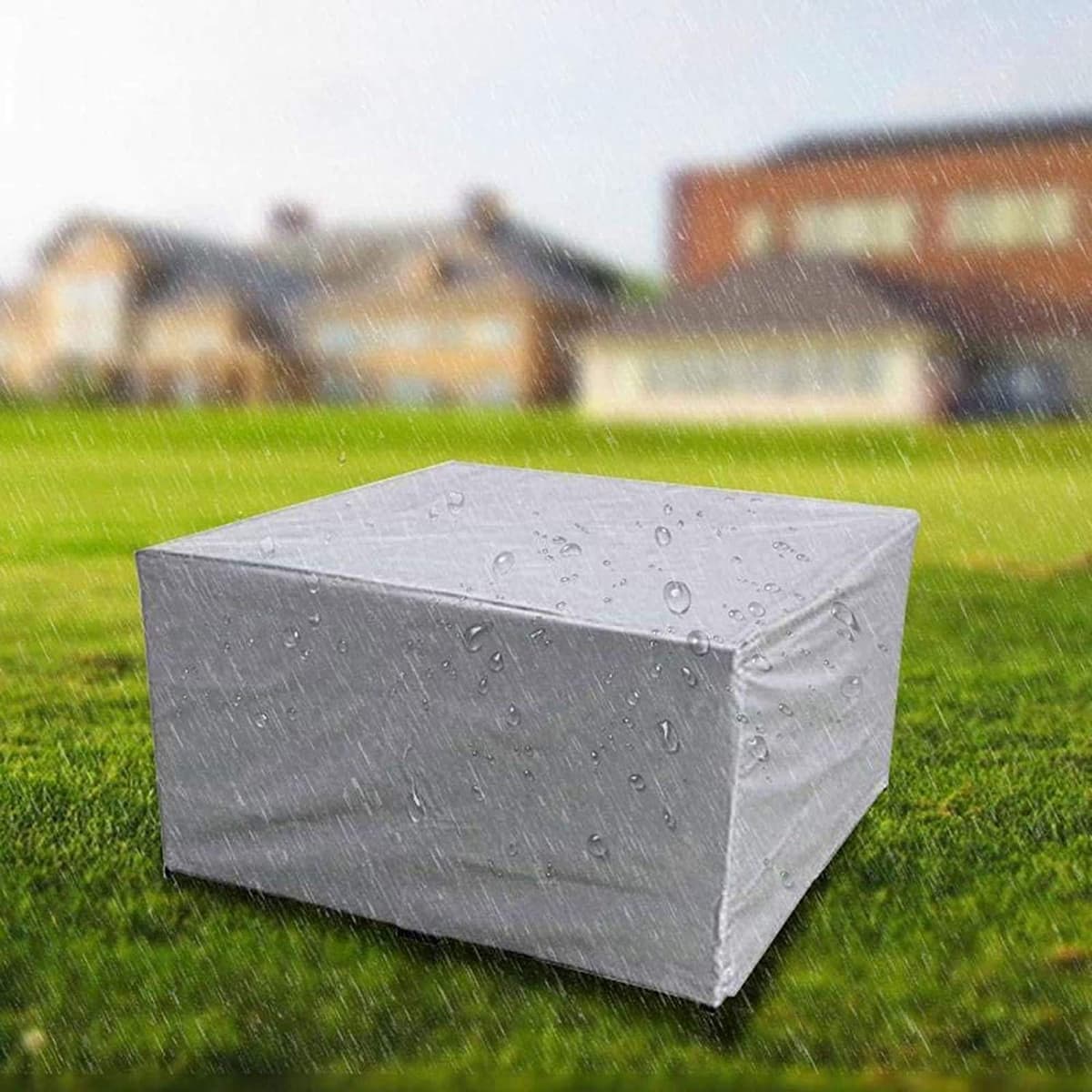 Fundas de Muebles de jardín,varios tamaños Funda para Muebles de Jardín Exterior Rectangular Cuadrado,3000D Oxford Impermeable,Anti-UV,Resitente al Polvo,para Sofa de Jardin,al Aire Libre,Patio — view 5