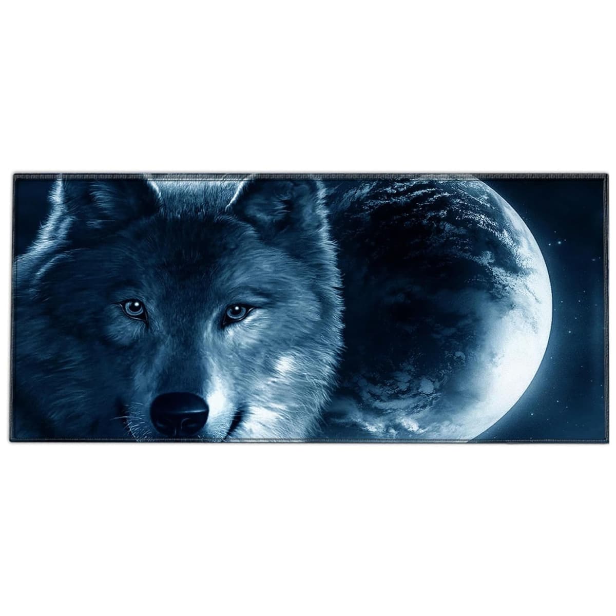 Silent Monsters Mouse Mat XX Large 35 x 16 inches / 90 x 40 cm, Sloth Follow Your Dreams, system Stitched Edges, Office/Gaming Mousemat, Mousepad non-slip & quiet, Desk Mat XXL — view 11